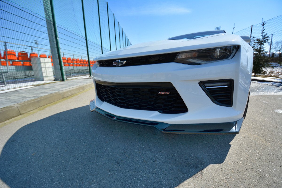 Front Ansatz V.1 für CHEVROLET CAMARO 6TH-GEN. PHASE-I 2SS COUPE schwarz matt