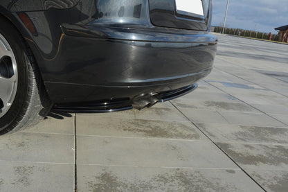 Splitter / Diffusor Heck Ansatz für Audi A3 Sportback 8P / 8P Facelift Carbon Look