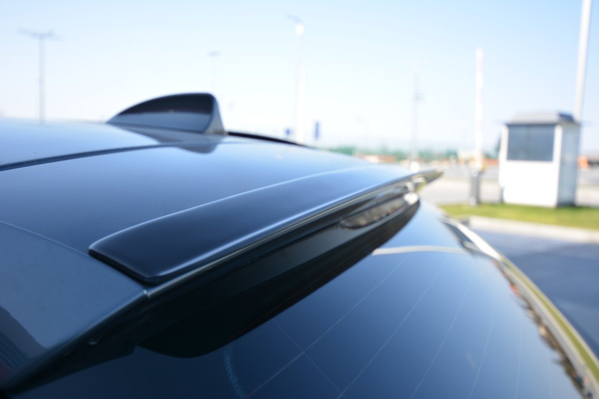 Spoiler CAP für BMW 5er E61 M Paket Carbon Look