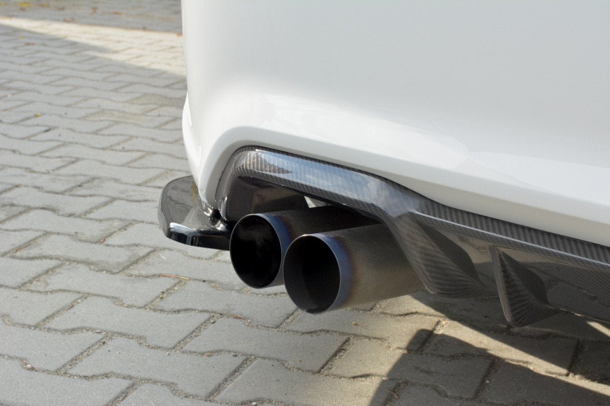 Heck Ansatz Flaps Diffusor für BMW M2 (F87) COUPÉ Carbon Look