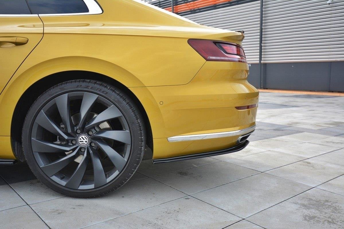 Heck Ansatz Flaps Diffusor für VW ARTEON Carbon Look