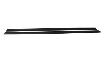 Seitenschweller Ansatz für Audi RS5 8T / 8T FL  schwarz Hochglanz