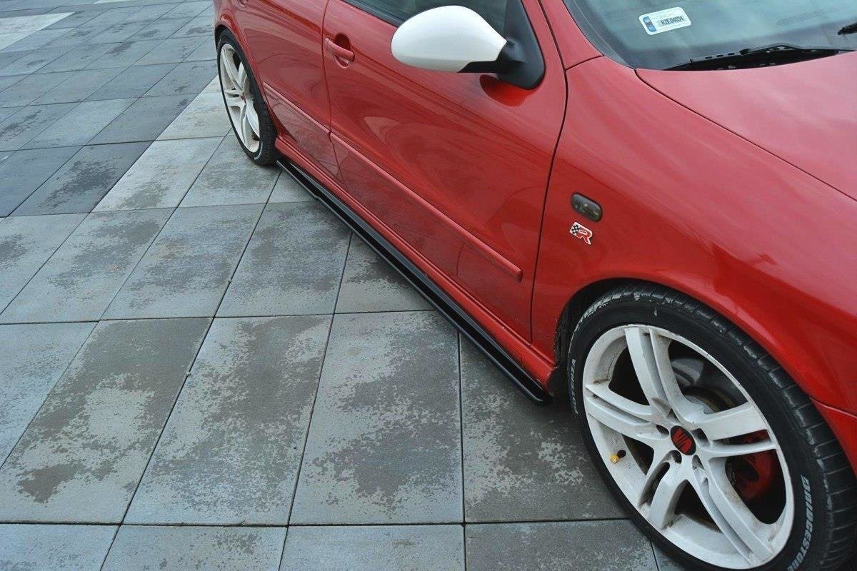 Seitenschweller Ansatz für Seat Leon Mk1 Cupra Carbon Look