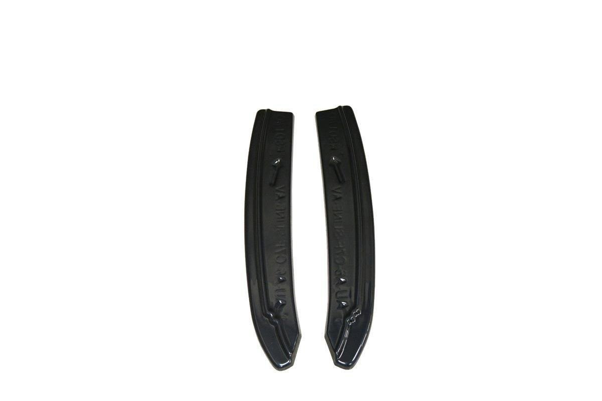 Heck Ansatz Flaps Diffusor für Audi A6 C7 Avant S-line/ S6 C7 Facelift schwarz Hochglanz