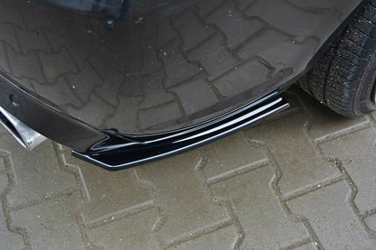 Heck Ansatz Flaps Diffusor für OPEL ZAFIRA B OPC / VXR Carbon Look