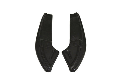 Heck Ansatz Flaps Diffusor für Audi A5 F5 S-Line schwarz Hochglanz