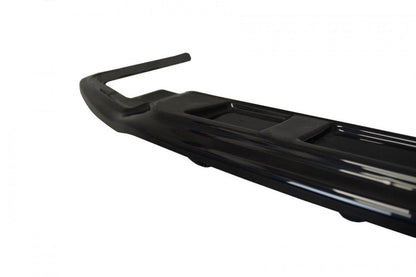 Mittlerer Diffusor Heck Ansatz für Lexus IS Mk3 H DTM LOOK schwarz matt