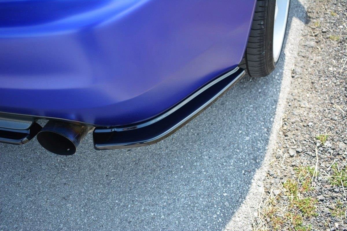 Heck Ansatz Flaps Diffusor für HONDA S2000 schwarz matt