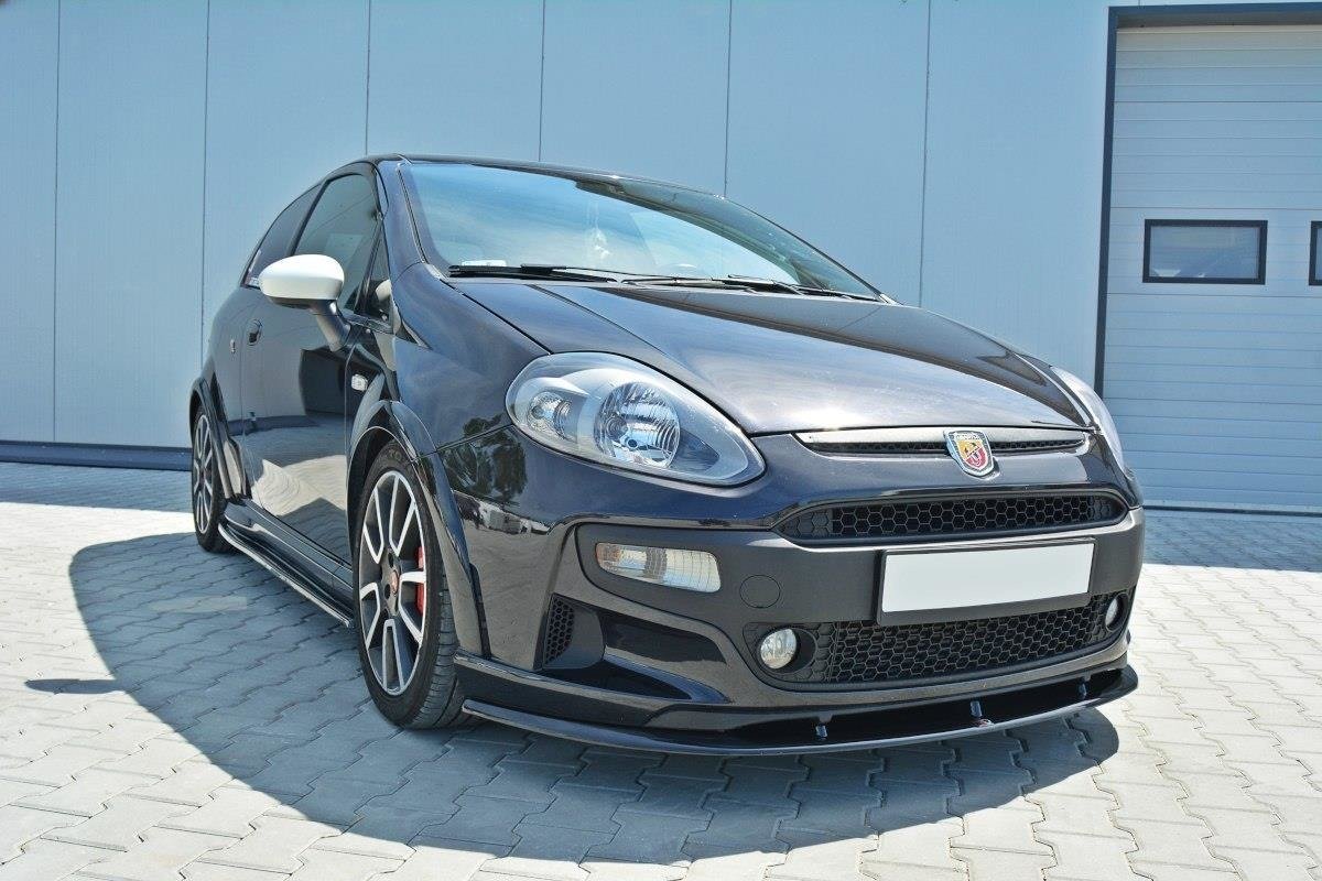 Front Ansatz für Fiat Punto Evo Abarth Carbon Look