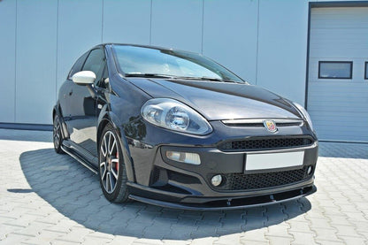 Front Ansatz für Fiat Punto Evo Abarth schwarz matt
