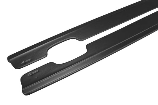 Seitenschweller Ansatz für BMW M3 E46 Coupe schwarz matt
