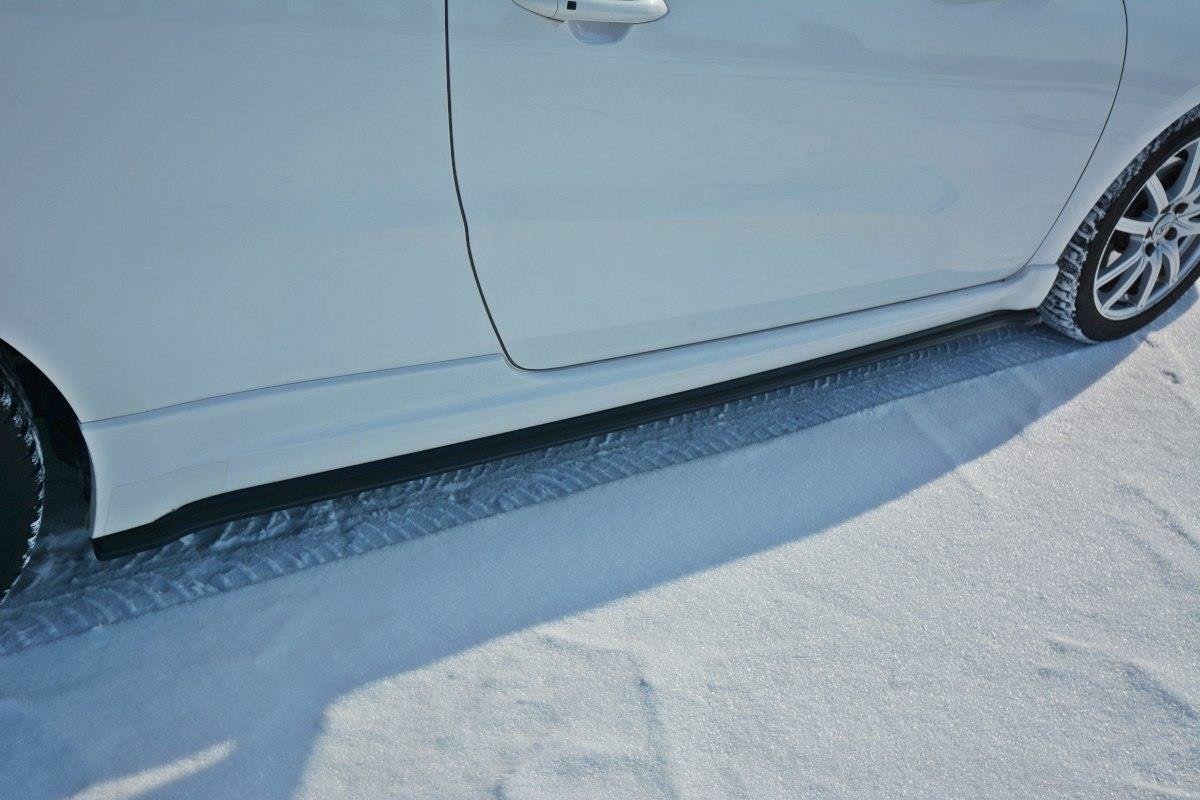 Seitenschweller Ansatz für KIA CEE"D / PRO CEE"D GT MK2 schwarz Hochglanz