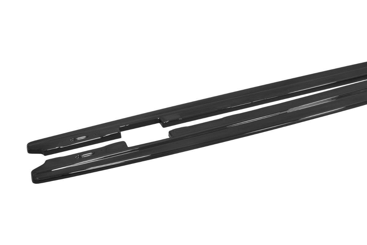 Seitenschweller Ansatz für BMW M6 E63 schwarz Hochglanz