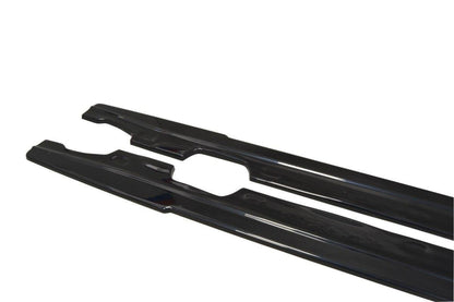 Seitenschweller Ansatz für Renault Megane Mk4 Hatchback Carbon Look