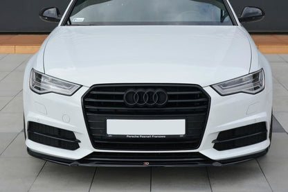Front Ansatz V.1 für Audi A6 C7 S-line/ S6 C7 Facelift Carbon Look