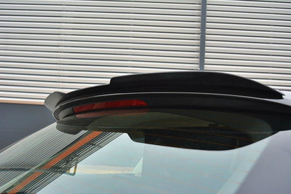 Spoiler CAP für Audi A6 C7 Avant schwarz matt