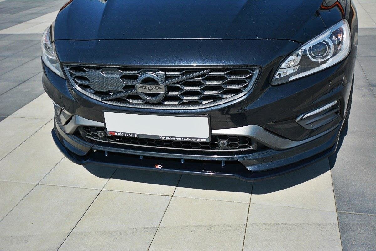 Front Ansatz V.1 für Volvo V60 Polestar Facelift schwarz matt