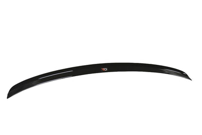 Spoiler CAP für Audi A4 S-Line B9 Limousine schwarz Hochglanz