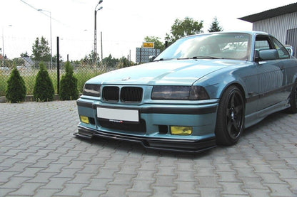 Front Ansatz V.2 für BMW M3 E36 schwarz Hochglanz