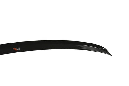 Spoiler CAP für Audi A4 S-Line B9 Limousine schwarz Hochglanz
