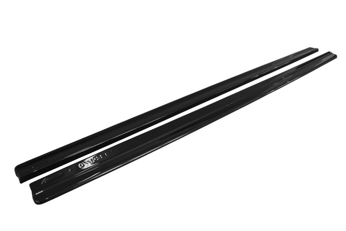 Seitenschweller Ansatz für BENTLEY CONTINENTAL GT schwarz matt
