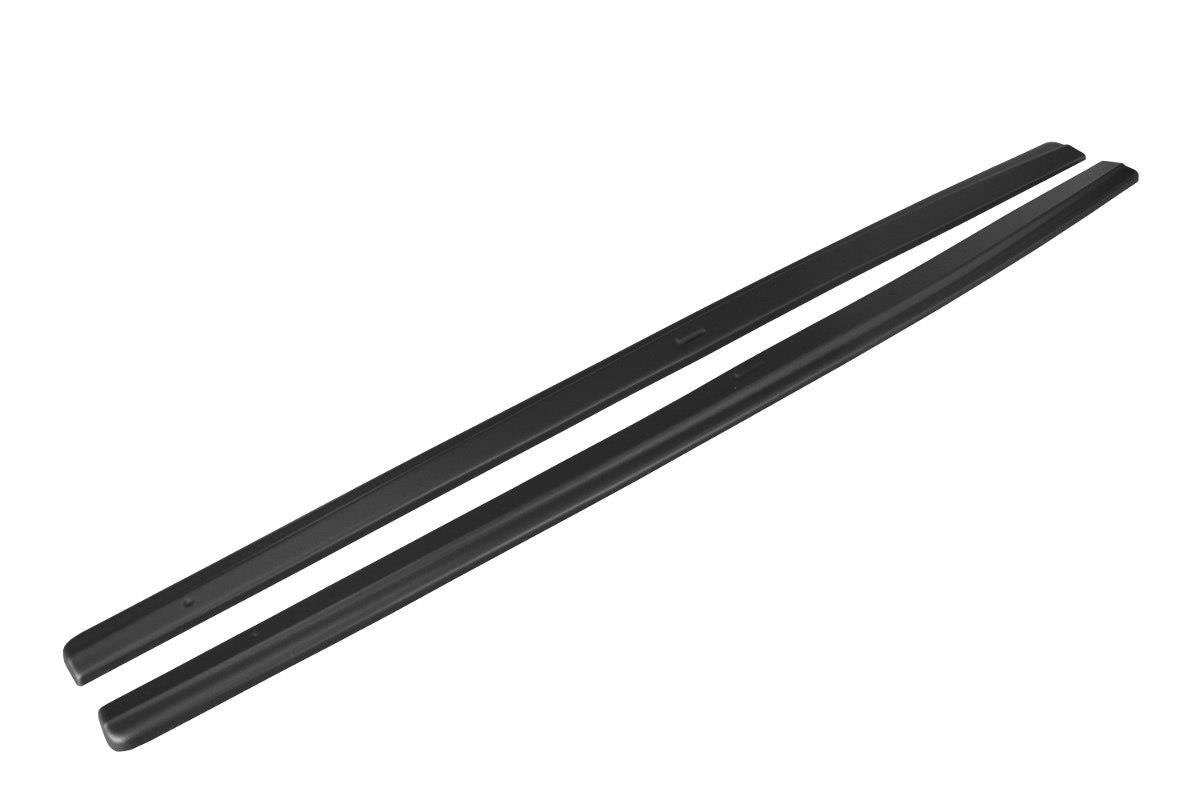 Seitenschweller Ansatz für V.1 für Audi S3 / A3 S-Line 8V / 8V FL Limousine schwarz matt
