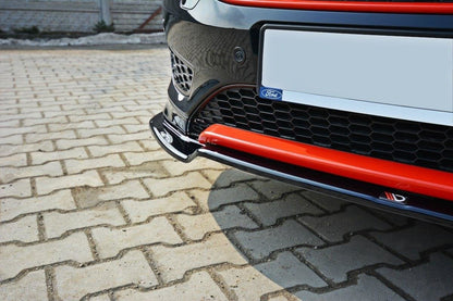 Front Ansatz V.2 für Ford Focus ST-Line Mk3 FL schwarz matt
