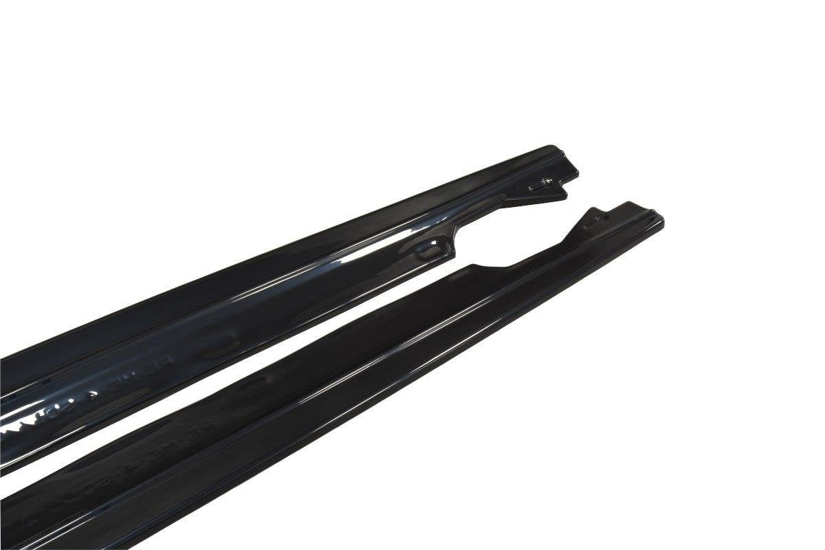 Seitenschweller Ansatz für Renault Megane Mk4 Hatchback Carbon Look