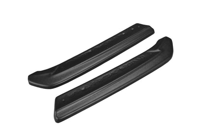 Heck Ansatz Flaps Diffusor für Audi A7 S-Line C7 schwarz matt