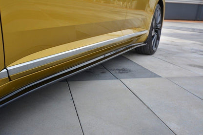 Seitenschweller Ansatz für VW ARTEON schwarz Hochglanz