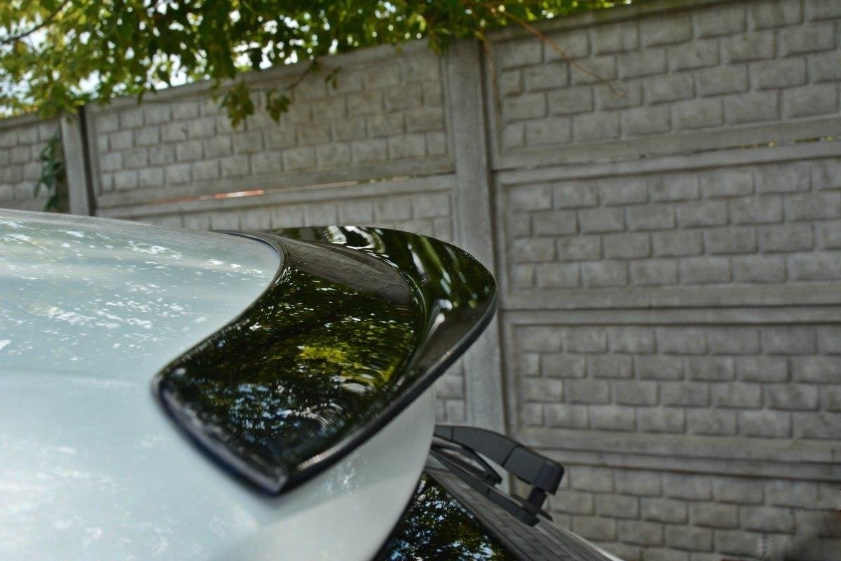 Spoiler CAP für Renault Megane Mk4 Hatchback schwarz matt