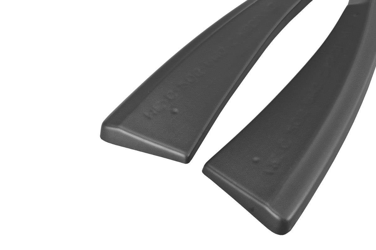 Heck Ansatz Flaps Diffusor für Mercedes C-Klasse C205 63 AMG Coupe schwarz matt