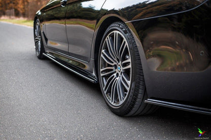 Seitenschweller Ansatz für BMW 5er G30/ G31 M-Paket Carbon Look