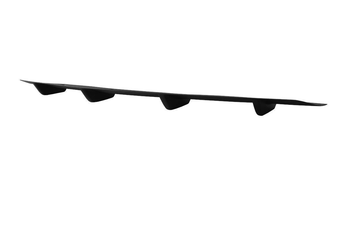 Diffusor Heck Ansatz für Audi A7 Mk1 S-Line schwarz Hochglanz