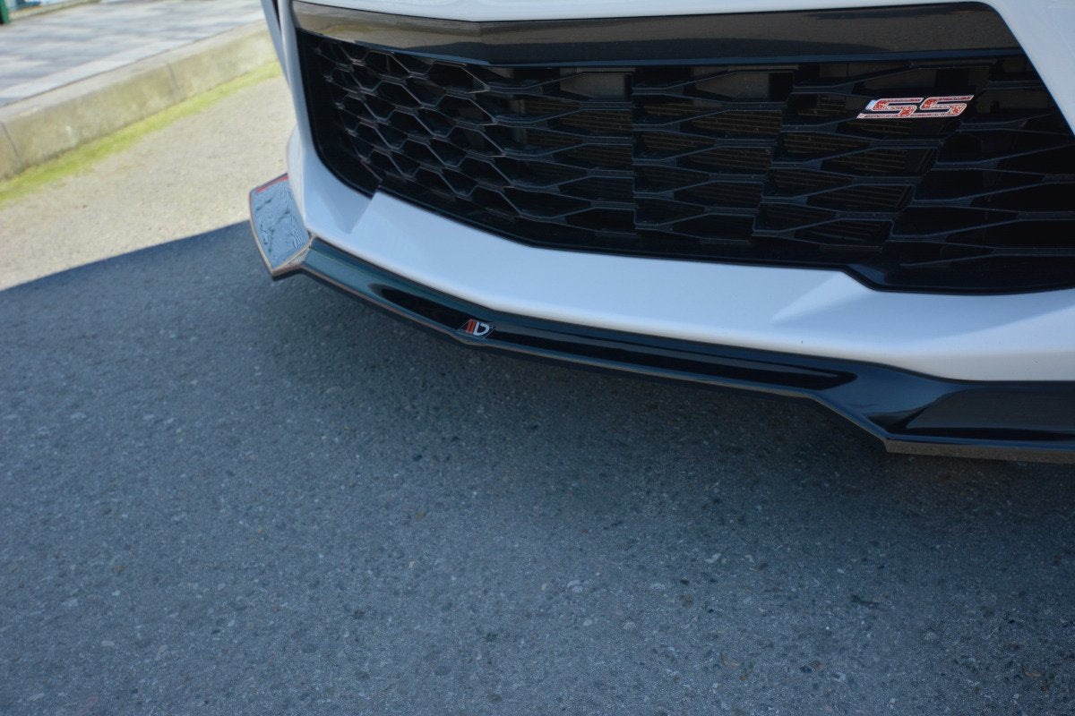 Front Ansatz V.1 für CHEVROLET CAMARO 6TH-GEN. PHASE-I 2SS COUPE schwarz matt
