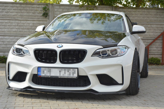 Front Ansatz für BMW M2 (F87) COUPÉ schwarz matt