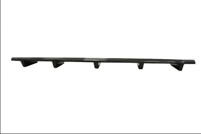 Mittlerer Diffusor Heck Ansatz für Audi A5 S-Line F5 Coupe / Sportback (mit einem vertikalen balken) schwarz matt