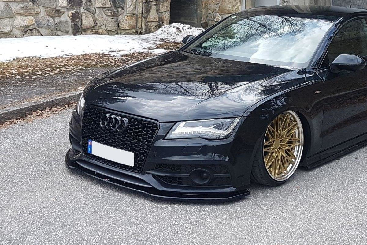Front Ansatz V.2 für Audi A7 Mk1 S-Line Carbon Look