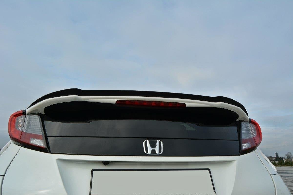 Spoiler CAP für Honda Civic Mk9 Facelift schwarz matt