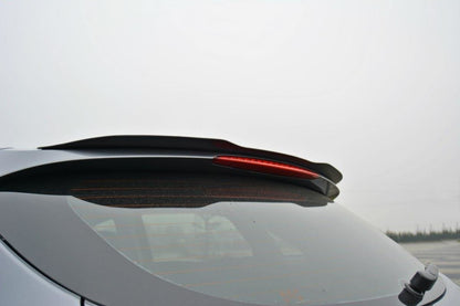 Spoiler CAP für Hyundai i30 mk.2 schwarz Hochglanz