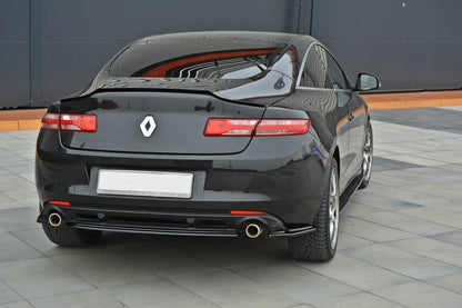 Mittlerer Diffusor Heck Ansatz für Renault Laguna mk 3 Coupe Carbon Look