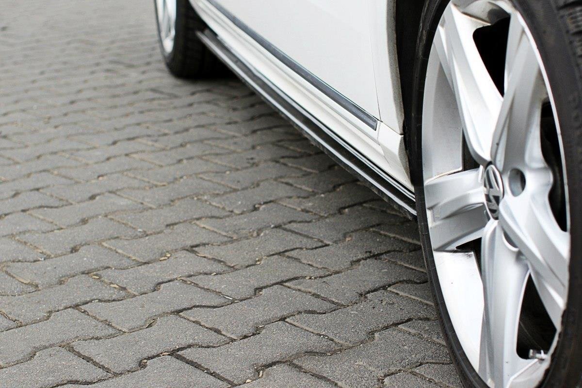 Seitenschweller Ansatz für Vw Passat B7 R-Line Carbon Look