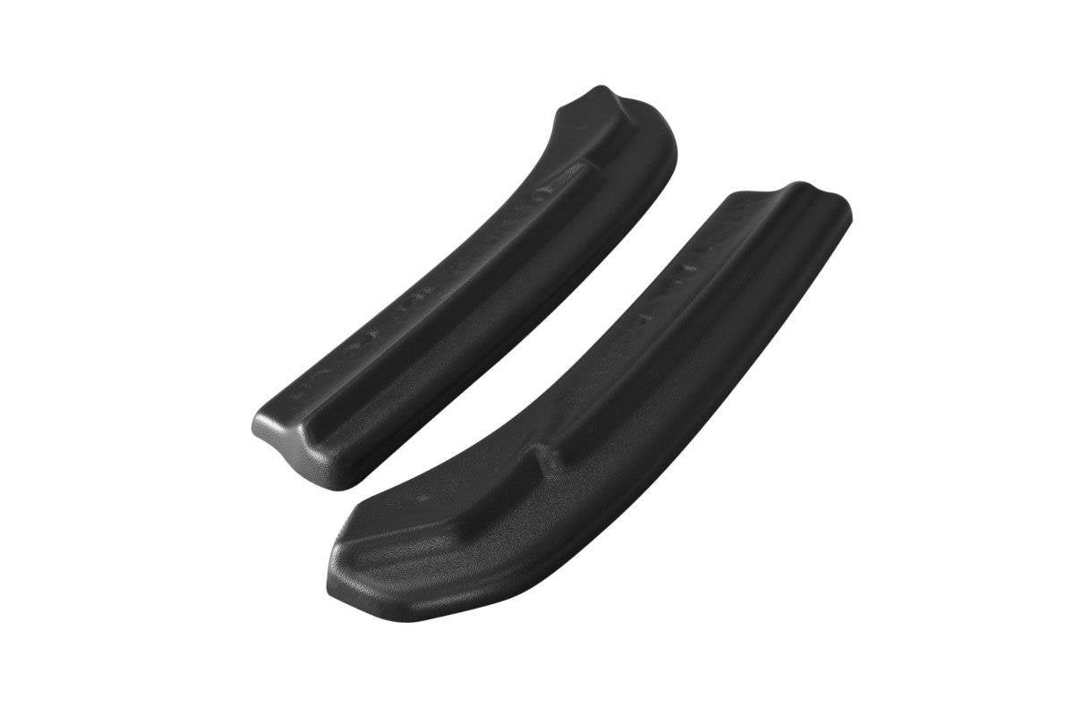 Heck Ansatz Flaps Diffusor für Audi S4 B8 FL schwarz matt