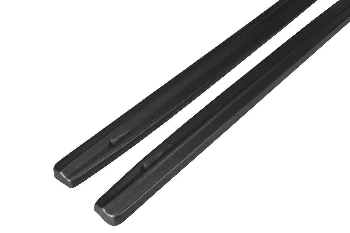 Seitenschweller Ansatz für Mercedes E W212 schwarz matt