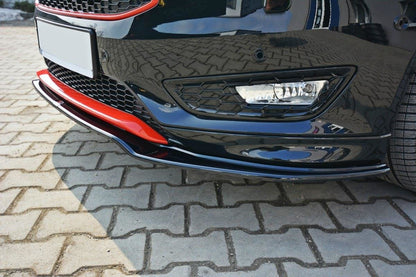 Front Ansatz V.2 für Ford Focus ST-Line Mk3 FL Carbon Look
