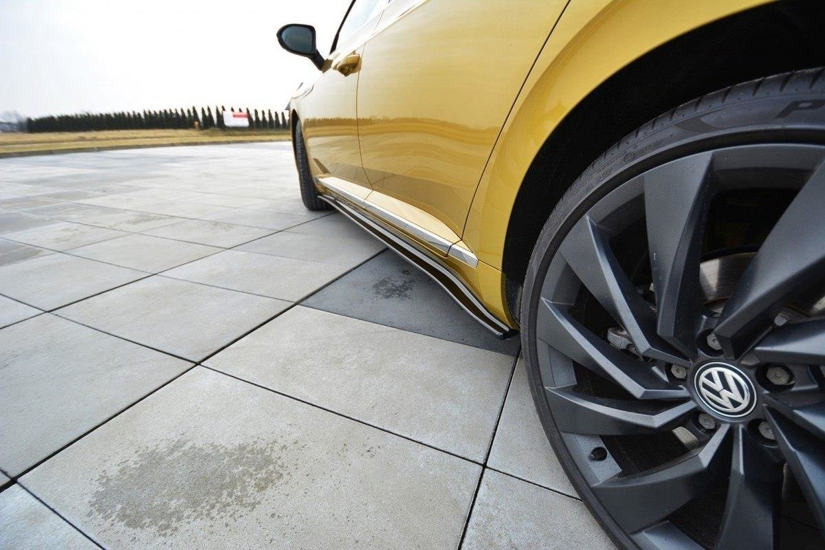 Seitenschweller Ansatz für VW ARTEON schwarz matt