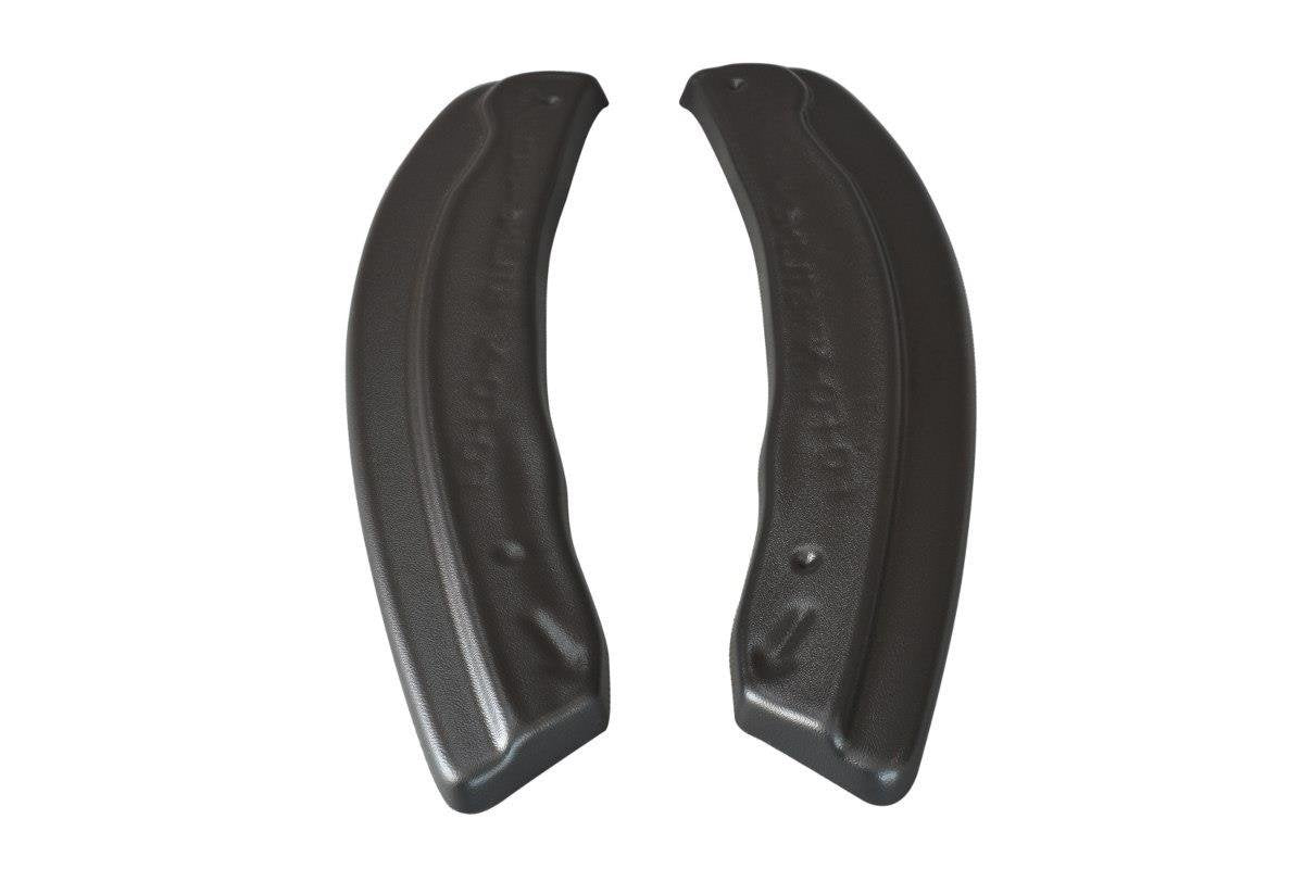 Heck Ansatz Flaps Diffusor für Ford Focus ST-Line Mk3 FL schwarz matt