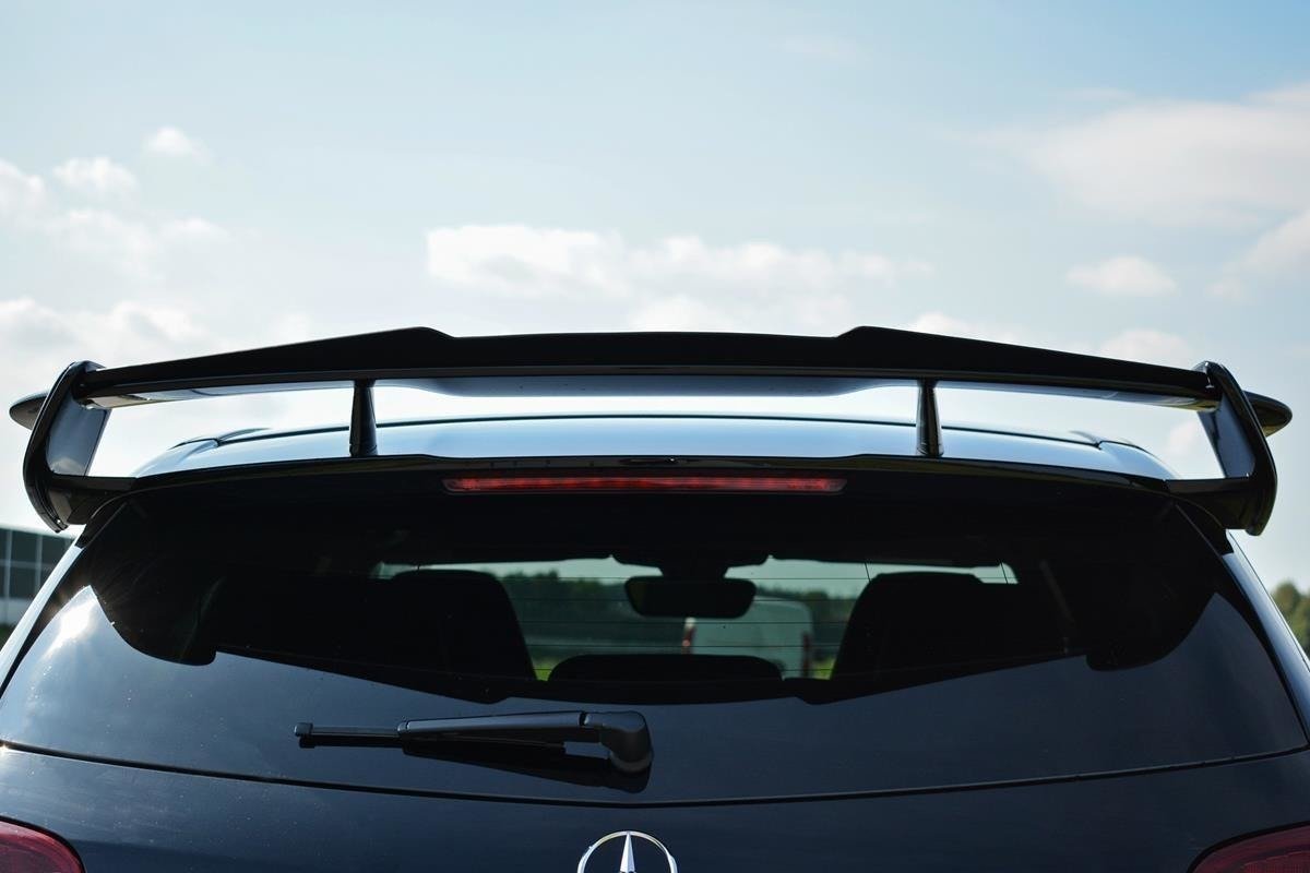Spoiler Seiten Erweiterung Mercedes A W176 AMG Facelift Carbon Look