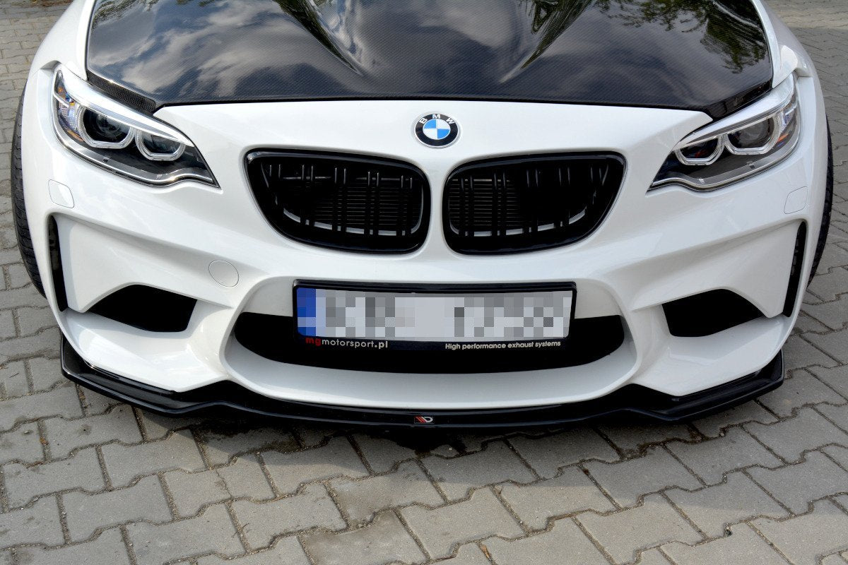 Front Ansatz für BMW M2 (F87) COUPÉ schwarz matt