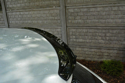 Spoiler CAP für Renault Megane Mk4 Hatchback schwarz Hochglanz